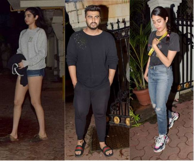 Janhvi Kapoor Arjun Kapoor  Janhvi Kapoor Arjun Kapoor