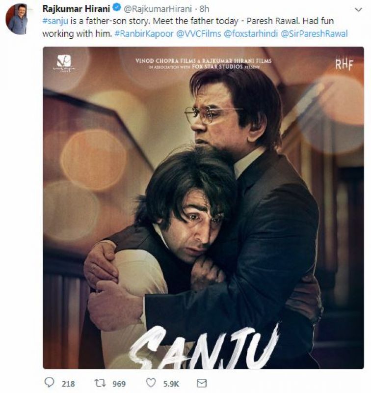 Sanju poster