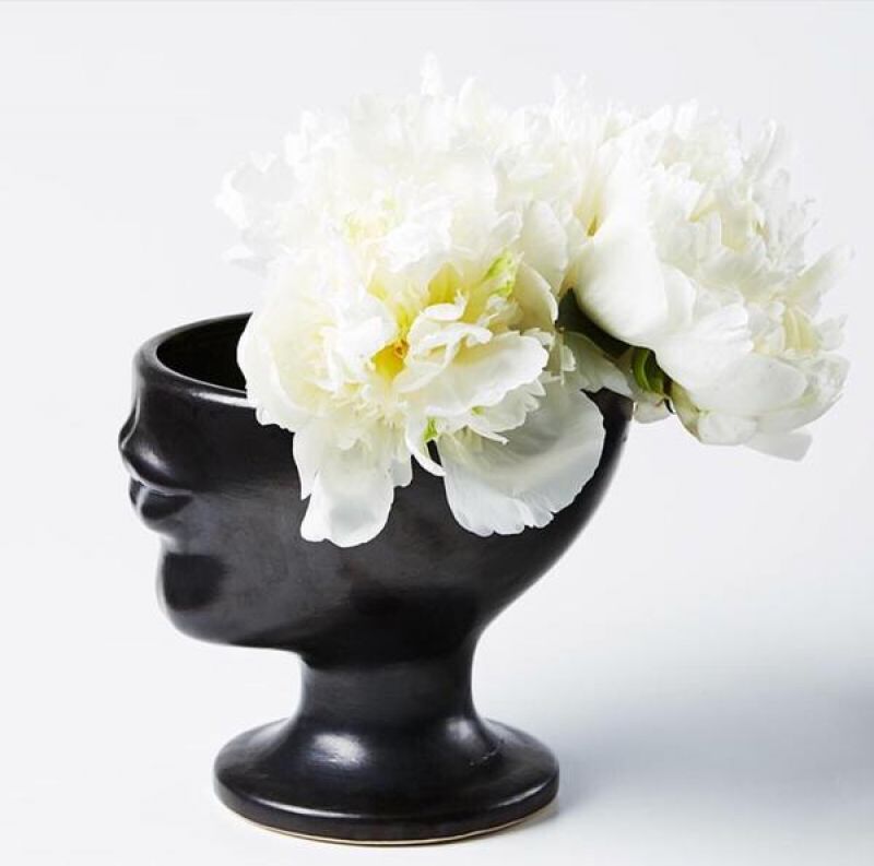 Diamond ceramic flower habit