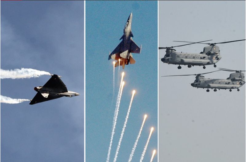 Abhinandan Varthaman leads MiG-21 Bison formation on Air Force Day