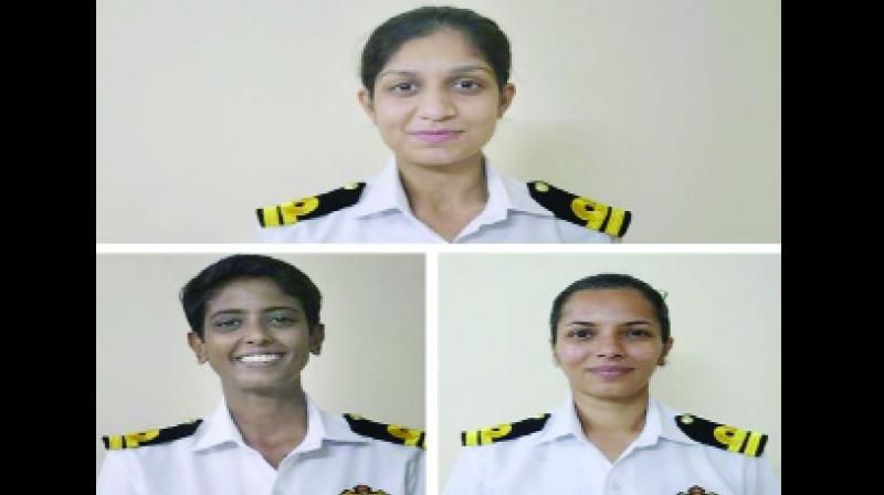 First batch of Indian Navy pilot women ready