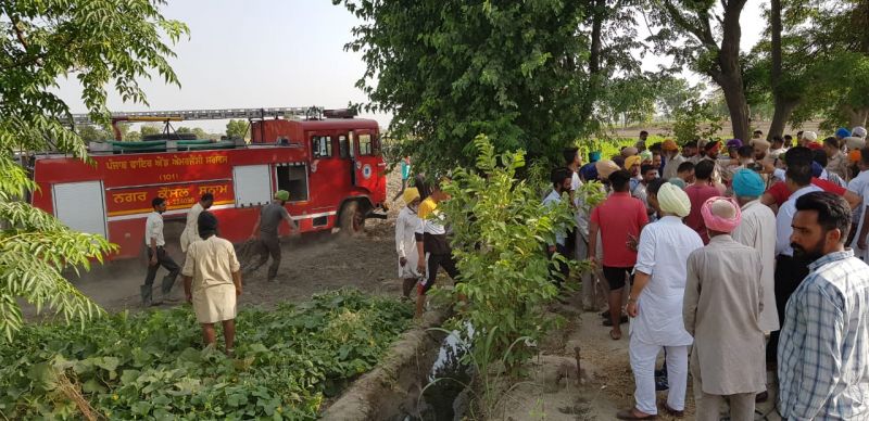 Two year boy fell in borewell