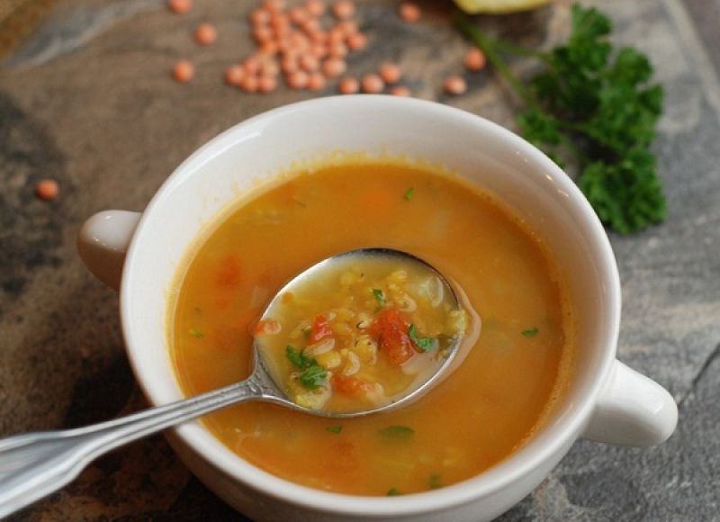 masoor dal soop