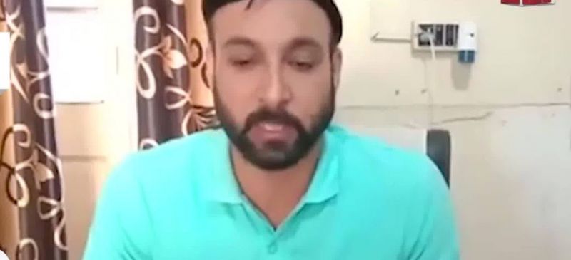 Police officer on raid