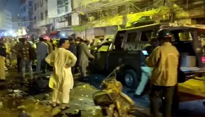 IED blast near mosque in Karachi