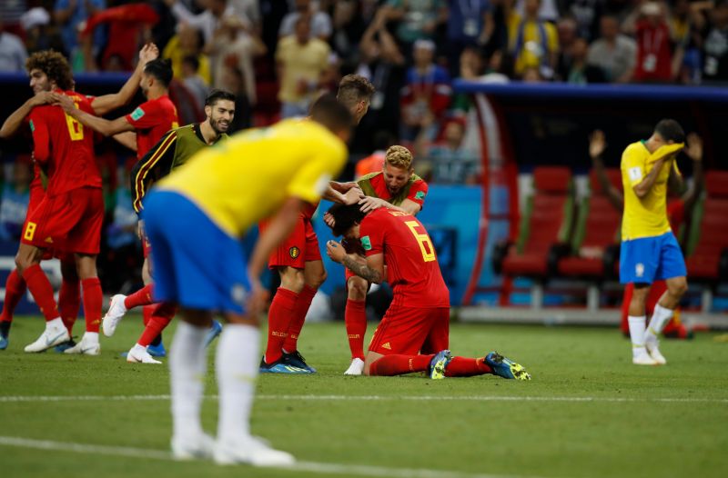 FIFA World Cup 2018: Belgium wins over Brazil  