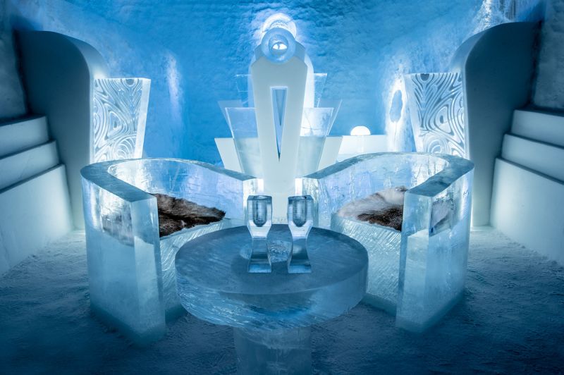 Swedish ice hotel 