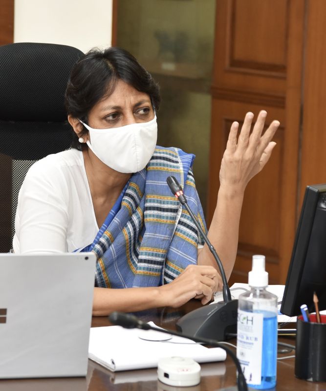 Chief Secretary Vini Mahajan