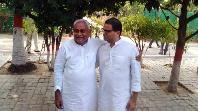 Prashant Kishor and Nitish Kumar Prashant Kishor and Nitish Kumar