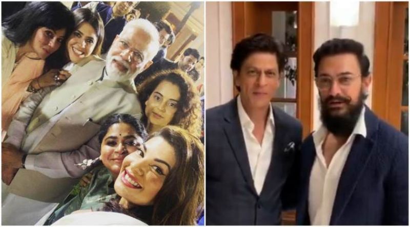 Narendra Modi meets Bollywood stars