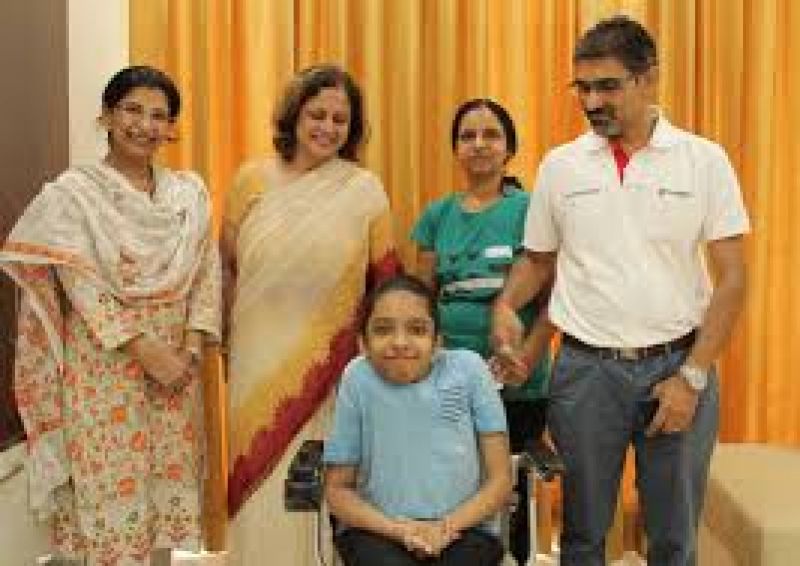 anushka panda with school teachers