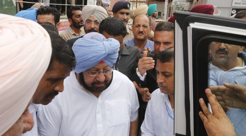 Captain Amrinder Singh CM Punjab