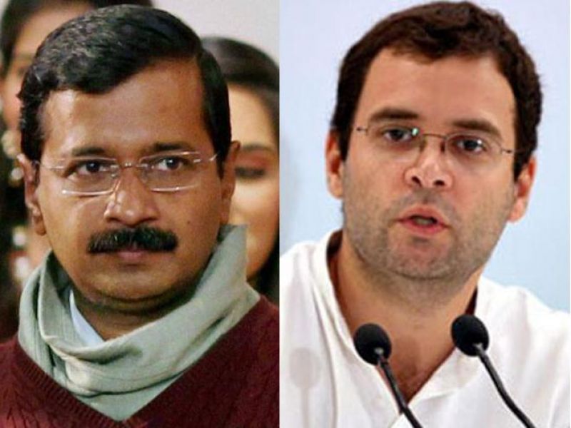  Arvind kejriwal and Rahul Gandhi 