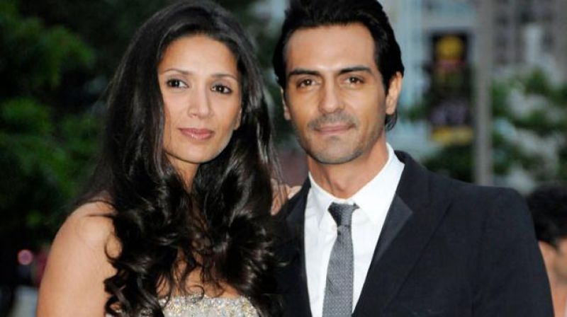 Arjun Rampal and Mehr Jesia 