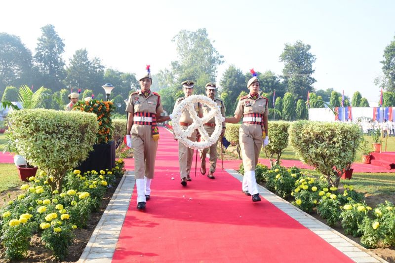DGP Gaurav Yadav pays tributes to police martyrs