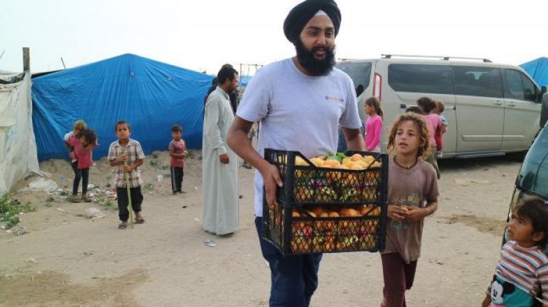 Khalsa Aid in Syria 