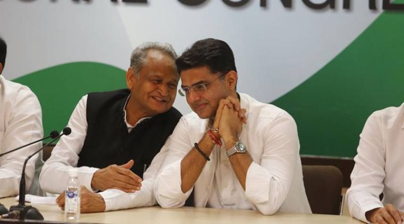 Ashok Gehlot And Sachin Pilot 