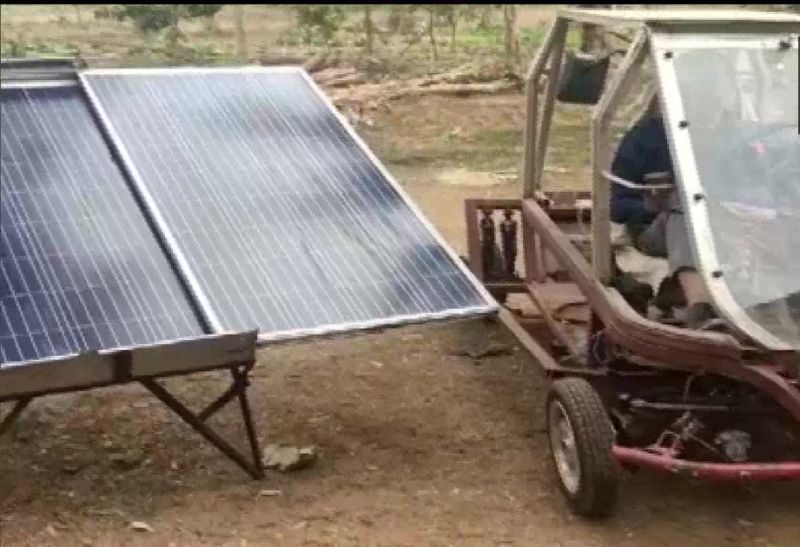Odisha farmer builds electric car