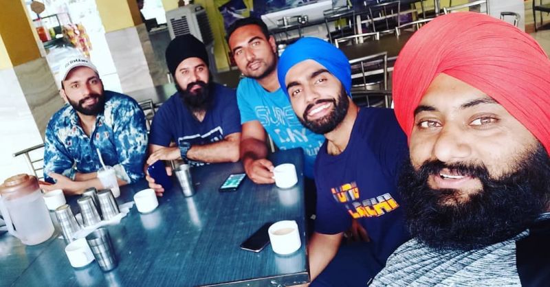 Ammy Virk at Hemkunt Sahib 