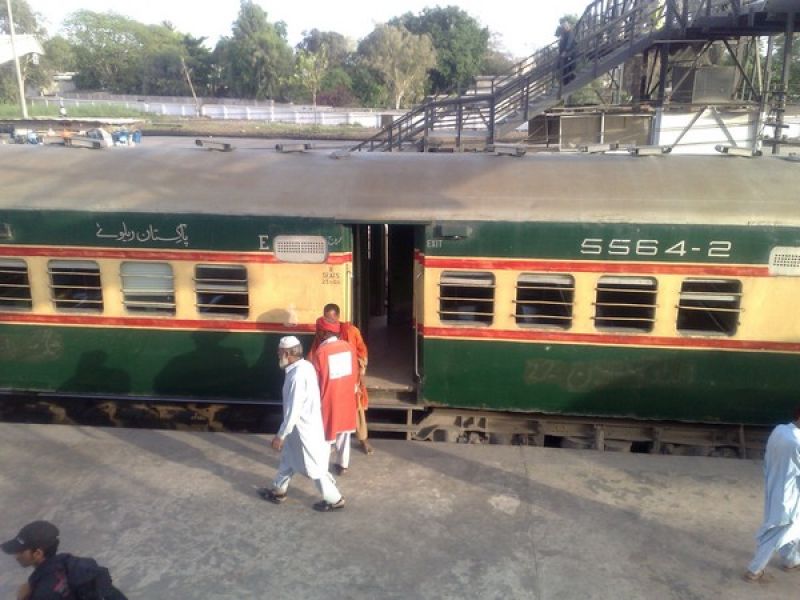 Lahore-Wagah train