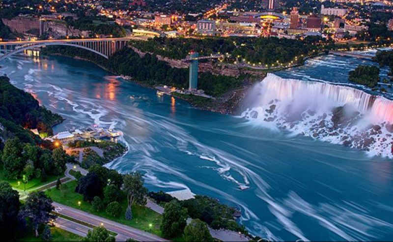 Journey behind the falls