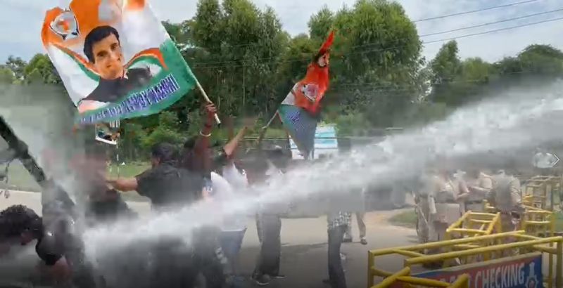 Chandigarh Youth Congress Protest on Inflation 