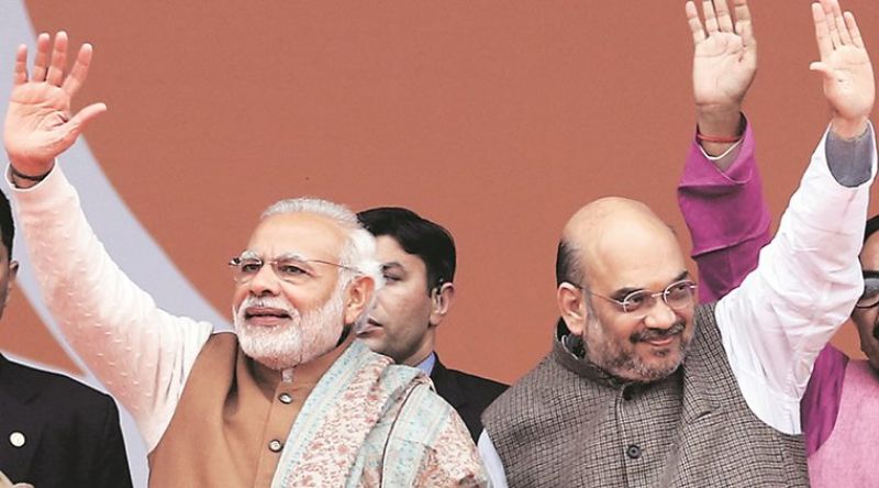PM Narendra Modi and Amit shah