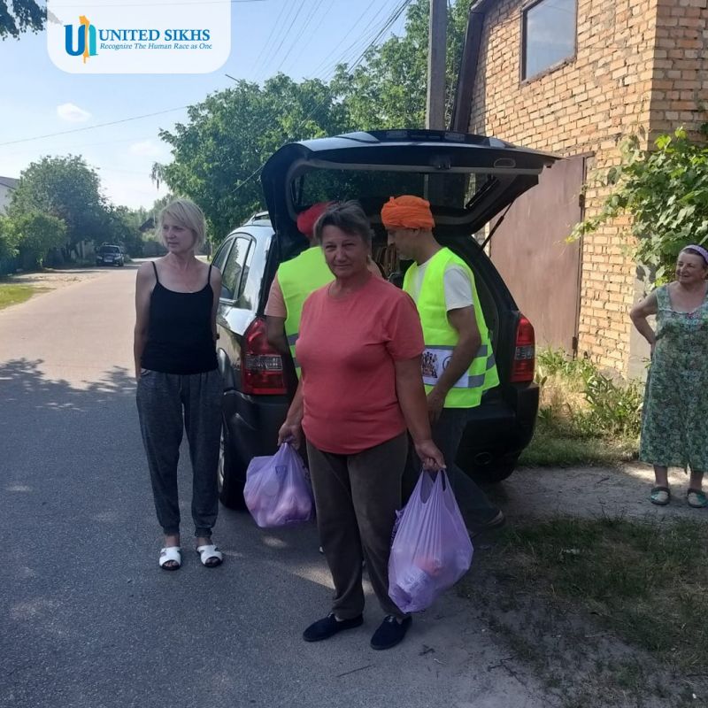 United Sikhs, a messiah for the needy in Ukraine, is helping the needy