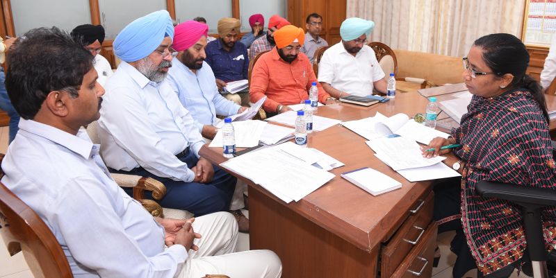 Cabinet Minister Dr. Baljit Kaur reviews various welfare schemes