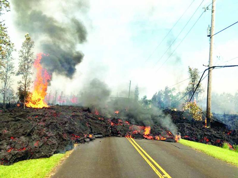 Volcano  In Hawaii