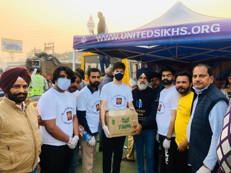 urdarshan Singh Foundation donated 300 blankets,  and medicines to the farmers