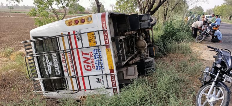 BJP bus accident