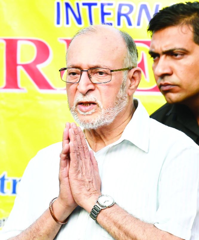 Governor Najeeb Jung