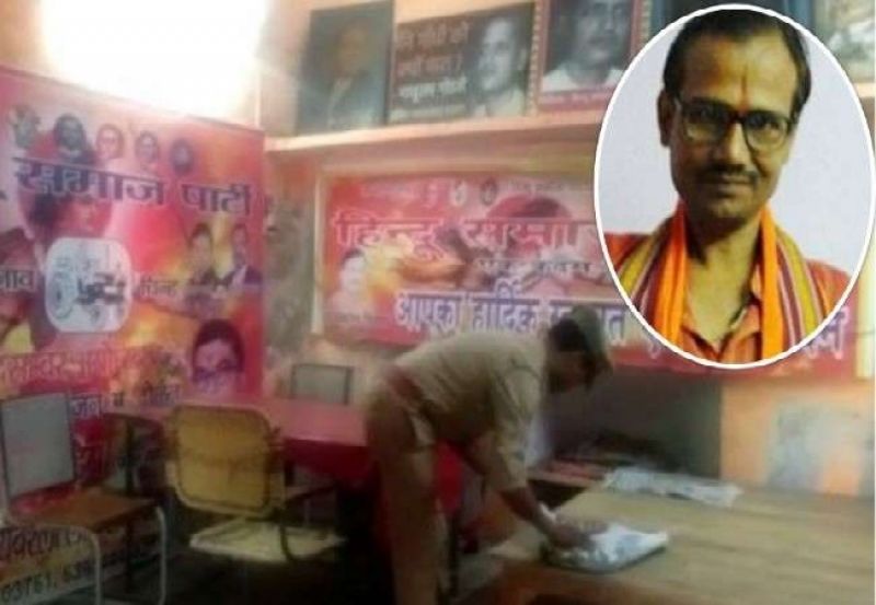 Former Hindu Mahasabha leader Kamlesh Tiwari stabbed to death in Lucknow