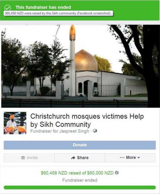 Fund raised by sikhs