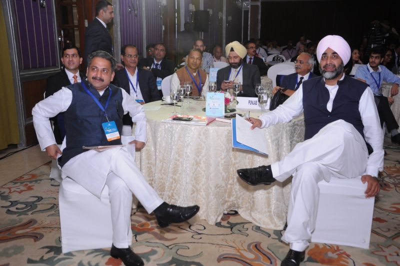 Session on Punjab industrial scenario during 8thInvest North organised by CII