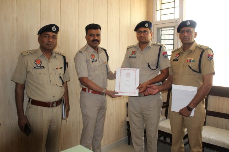  Punjab Police begins felicitating Police Personnel on their Birthdays