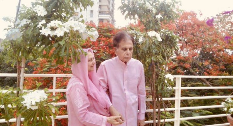 Dilip Kumar and Saira Banu