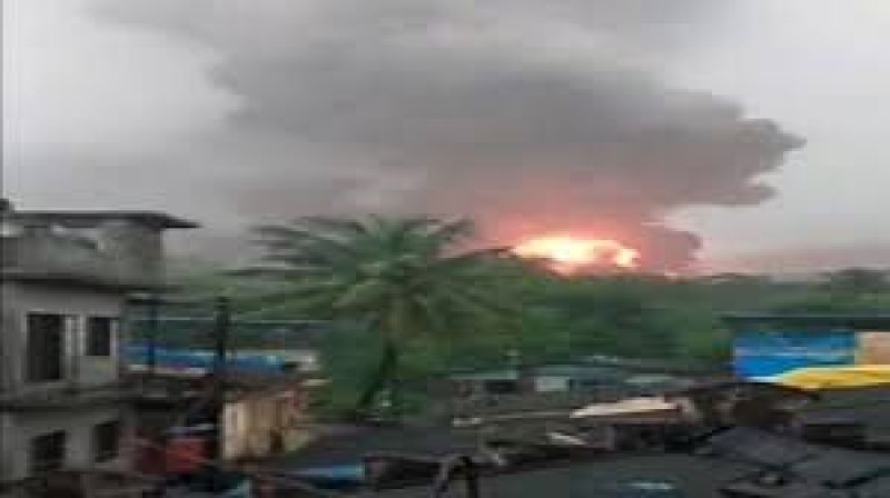 MaharashtraNavi Mumbai ongc plant cold storage fire MaharashtraNavi Mumbai ongc plant cold storage fire