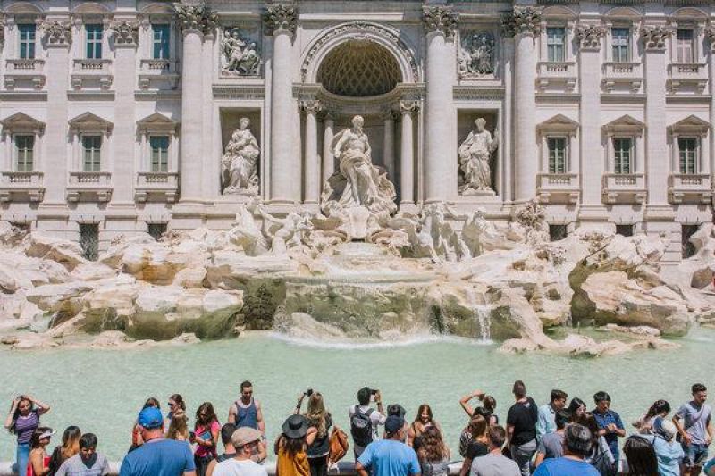 Tourists in Italy