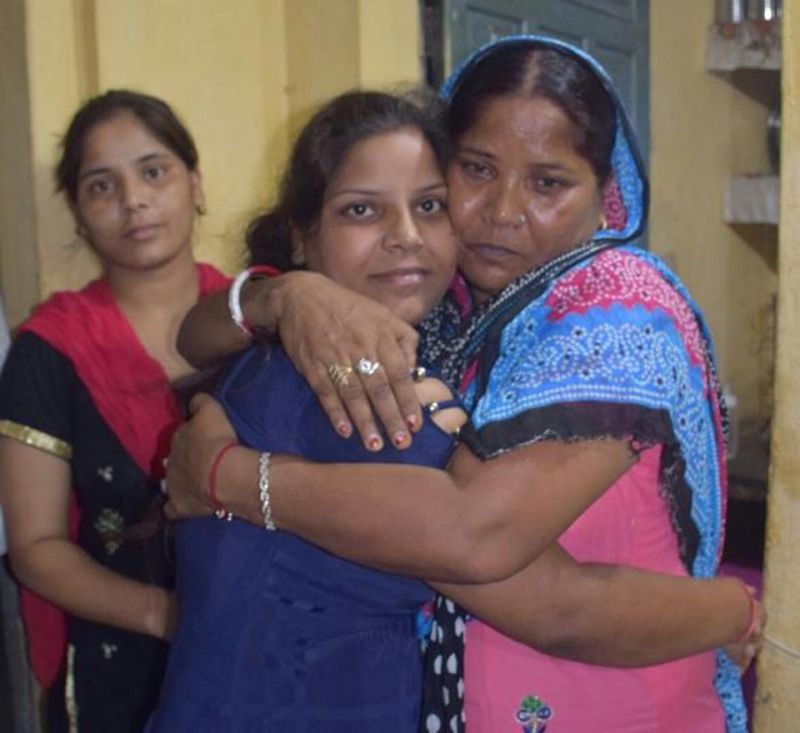 Simaranjit Kaur With Family