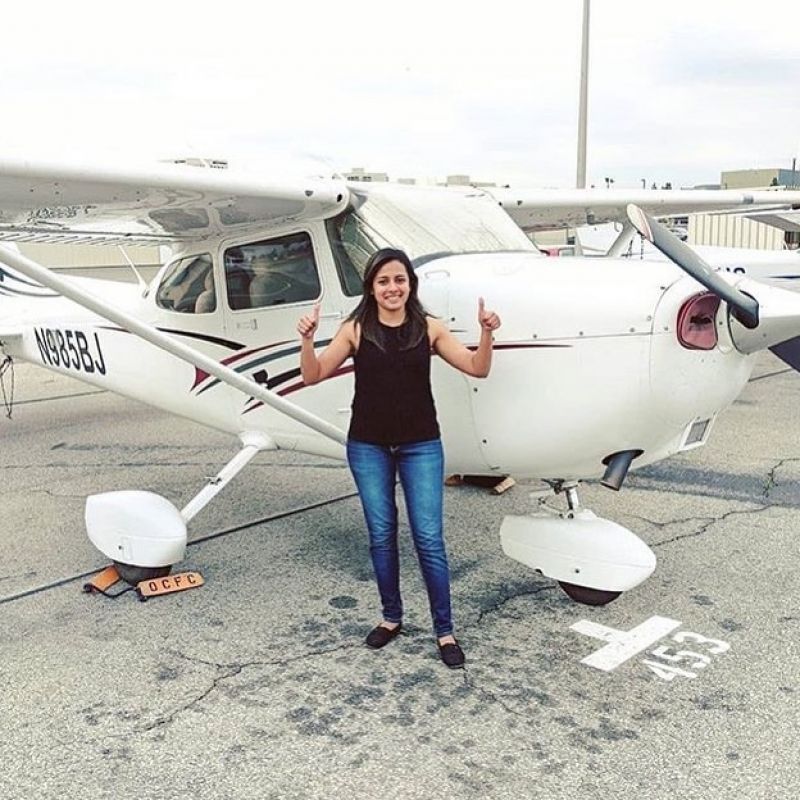 Indian Girl engineer part of Blue Origin team that built space rocket