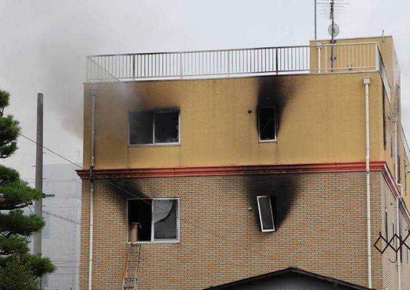 24 dead in Japanese anime studio arson attack