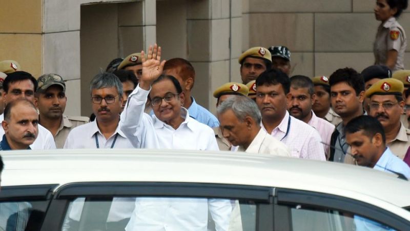 INX Media case: CBI court sends Chidambaram to Tihar jail