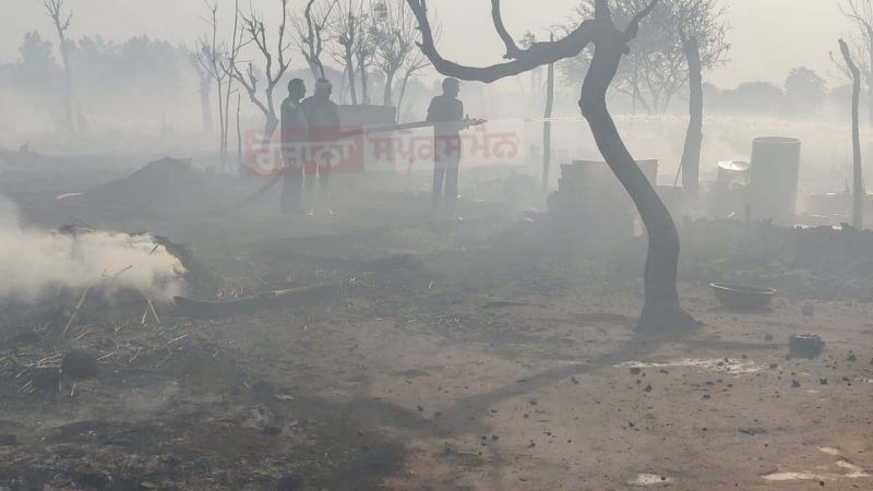 Terrible to slums in Dera Bassi