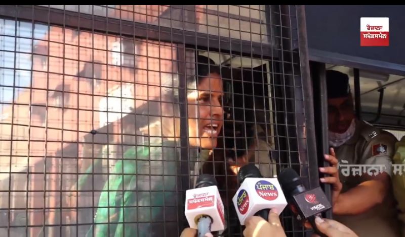 Farmers Protest against bjp in Chandigarh 