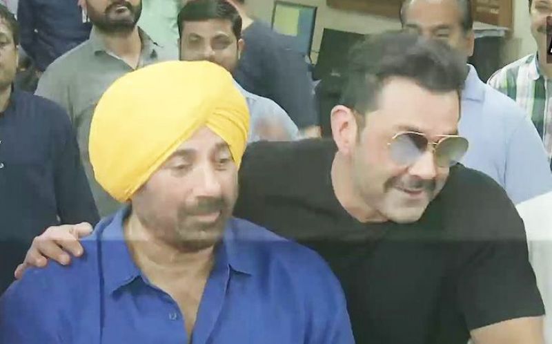 Sunny Deol With Bobby Deol