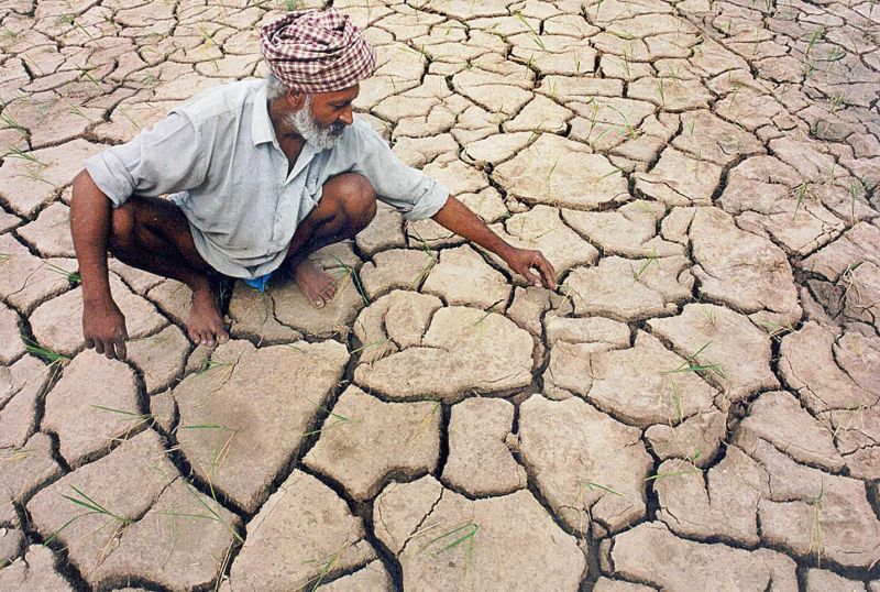 The drying up lands of Punjab