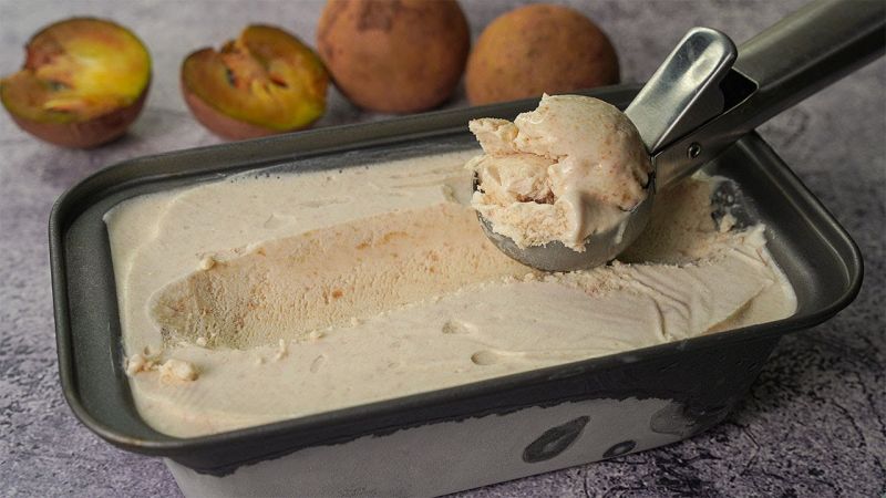 Make Cheekoo Ice Cream in your home kitchen