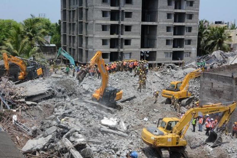 chennai building collapse